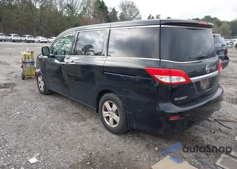 2015 Nissan Quest Sv from USA, damaged, VIN JN8AE2KPXF9120845